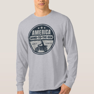 Montana-Motorradausflug auf der Straße von Going-t T-Shirt