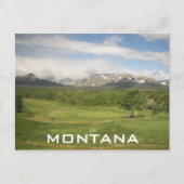 Montana Mountain Range Foto Postkarte (Vorderseite)