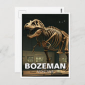 Montana Museum of the Rockies Postkarte (Vorne/Hinten)