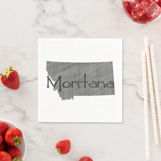 Montana Paper Party Napkins Serviette (Beispiel)
