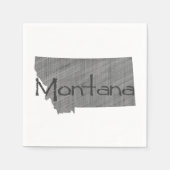 Montana Paper Party Napkins Serviette (Vorderseite)