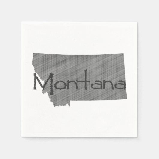Montana Paper Party Napkins Serviette (Vorderseite)