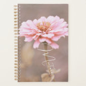 Montana Pink Wildblume Planer (Vorderseite)