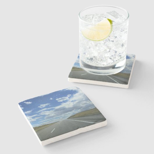 Montana Plains Steinuntersetzer (Seitenansicht)