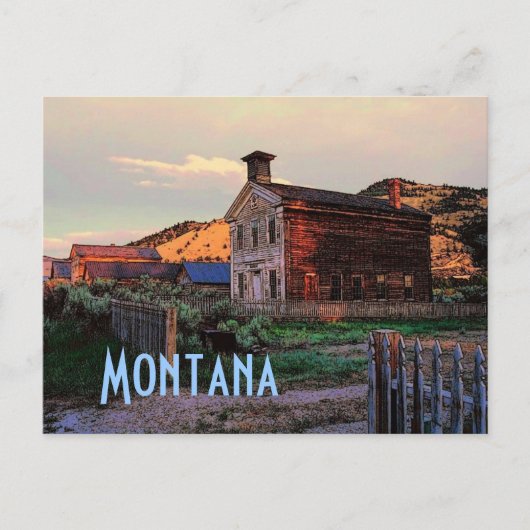 Montana Postcard Postkarte (Vorderseite)