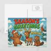MONTANA Postcard Postkarte (Vorne/Hinten)