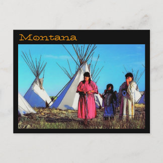 Montana Postcard Postkarte