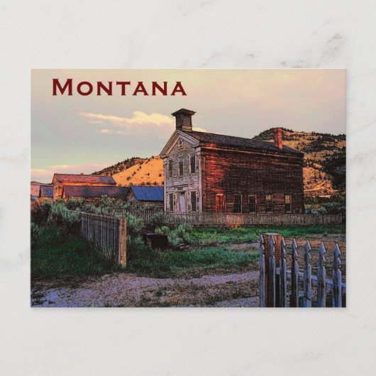 Montana Postcard Postkarte (Vorderseite)