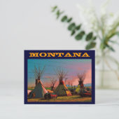 Montana Postcard Postkarte (Stehend Vorderseite)