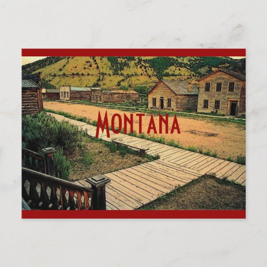 Montana Postcard Postkarte (Vorderseite)