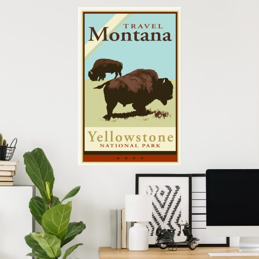 Montana Poster (Heimbüro)