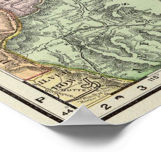 Montana Poster (Ecke)