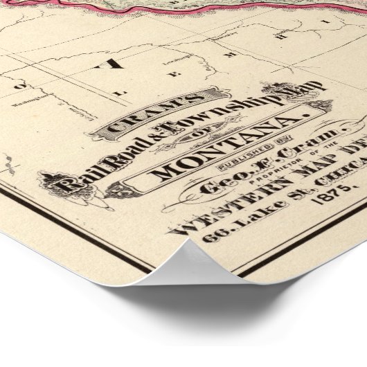 Montana Poster (Ecke)