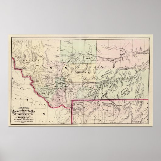 Montana Poster (Vorne)