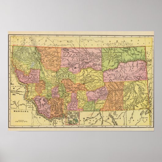 Montana Poster (Vorne)