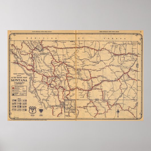 Montana Poster (Vorne)