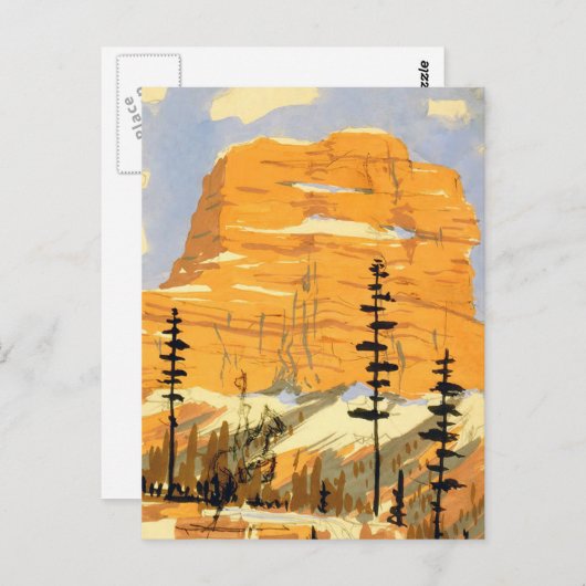 Montana Postkarte (Vorne/Hinten)