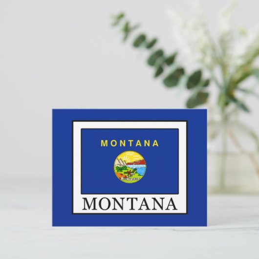 Montana Postkarte (Stehend Vorderseite)