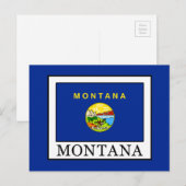 Montana Postkarte (Vorne/Hinten)