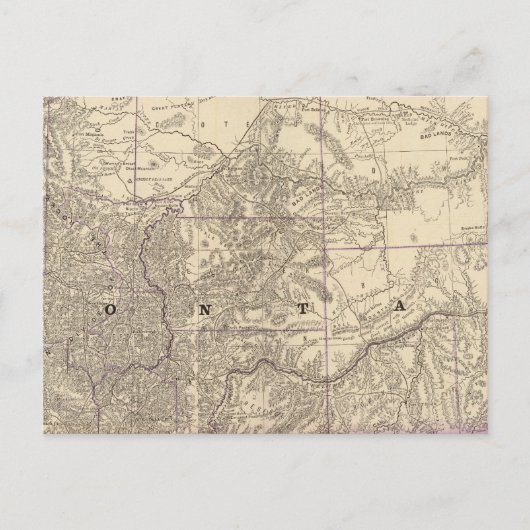 Montana Postkarte (Vorderseite)