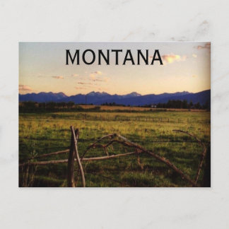 Montana Postkarte