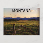 Montana Postkarte (Vorderseite)