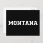 Montana Postkarte (Vorne/Hinten)