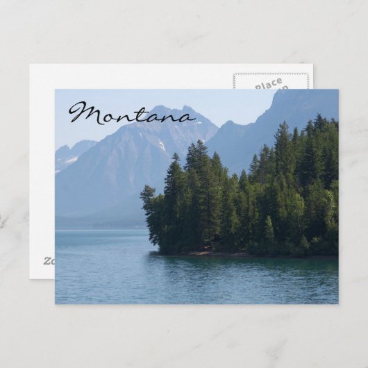 Montana Postkarte (Vorne/Hinten)