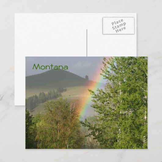 MONTANA POSTKARTE (Vorne/Hinten)