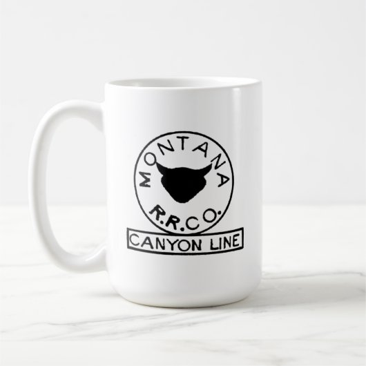 Montana Railroad Co Kaffeetasse (Links)