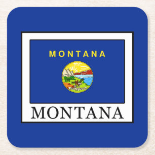 Montana Rechteckiger Pappuntersetzer