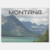 Montana Rockies Landschaftliche Landschaft Magnet (Vorderseite)
