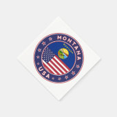 Montana Serviette (Ecke)