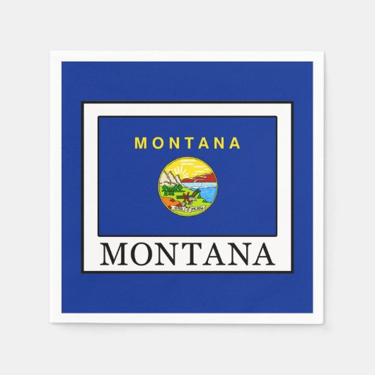 Montana Serviette (Vorderseite)