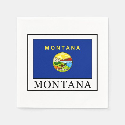 Montana Serviette (Vorderseite)