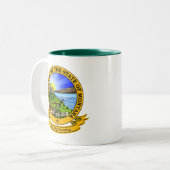 Montana Siegel Zweifarbige Tasse (Vorderseite Links)