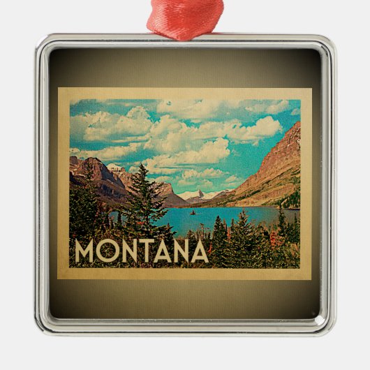 Montana Silbernes Ornament (Vorne)