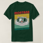 Montana Snowboarden Retro T-Shirt (Design vorne)