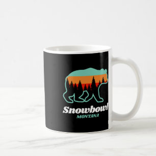 Montana Snowbowl Skifahren Snowboarden Bären Kaffeetasse