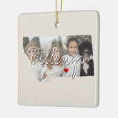 Montana Staat Foto Keramikornament (Links)