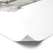 Montana Staat Illustration Poster (Ecke)