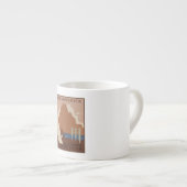 Montana Staat: Indische Stämme, Berge, Prärie Espressotasse (Vorderseite Rechts)