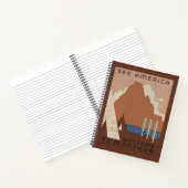 Montana Staat: Indische Stämme, Berge, Prärie Notizblock (Innenseite)