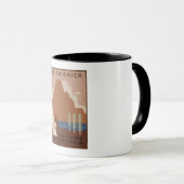 Montana Staat: Indische Stämme, Berge, Prärie Tasse (VorderseiteRechts)