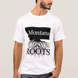 Montana Staat Roots Shirt für Frauen oder Männer