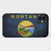 Montana-Staatsflagge Case-Mate iPhone Hülle (Rückseite (Horizontal))