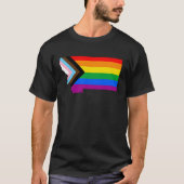Montana Staatsstolz LGBTQ Progress Prix T-Shirt (Vorderseite)