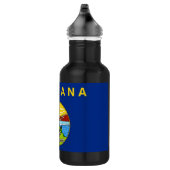 Montana State Flag Liberty Flasche Trinkflasche (Rechts)
