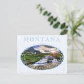 Montana State Postcard Postkarte (Stehend Vorderseite)