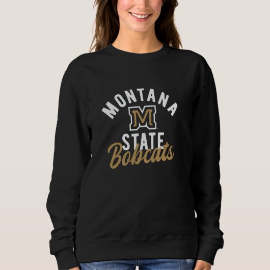 Montana State University Bobcats Classic Script Sweatshirt (Vorderseite)